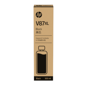Botella de Tinta HP V87XL Negro 500ml